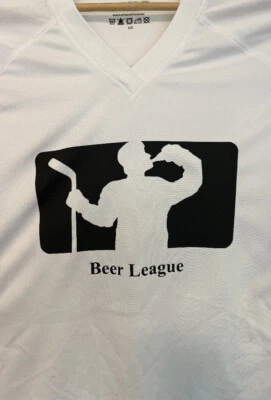 TRON/SHERWOOD/PEARSOX Beer League BeerHockey Logo Hockey Jersey