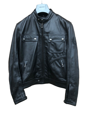 Mens Casual Premium BELSTAFF SLIDER LEATHER JACKET