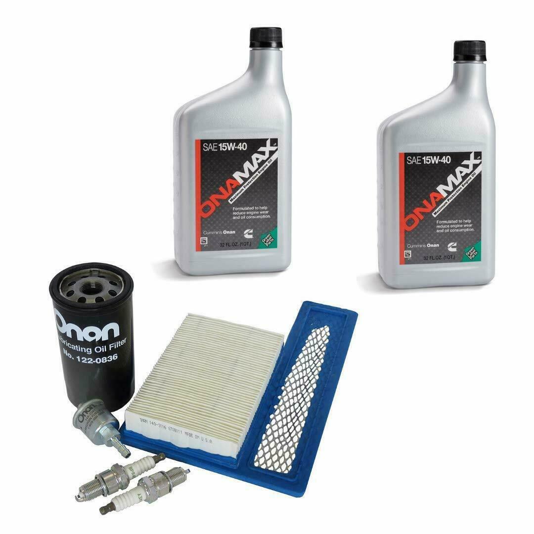 Cummins Onan A049E501, OEM Factory RV Generator Tune Up Kit With Oil, HGJAB Gas