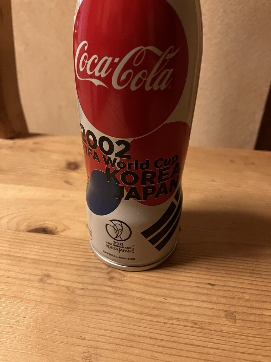 Japan coca cola 2002 FIFA world cup Korea Japan aluminum slim