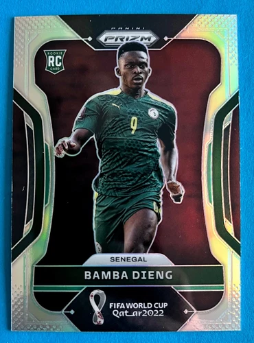Bamba Dieng 2022 Panini Prizm FIFA World Cup SILVER Rookie #245 SENEGAL