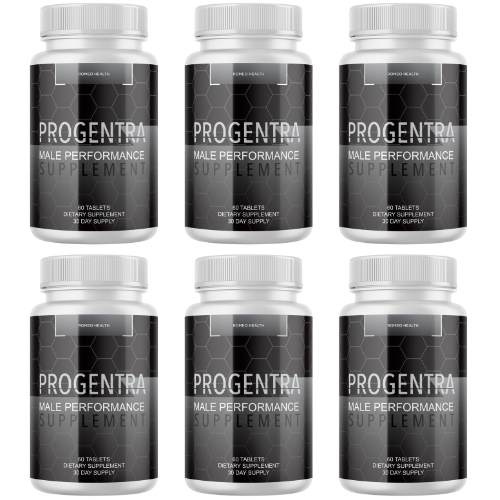 (6 Pack) Progentra - Male Vitality Dietary Supplement 60 Tablets