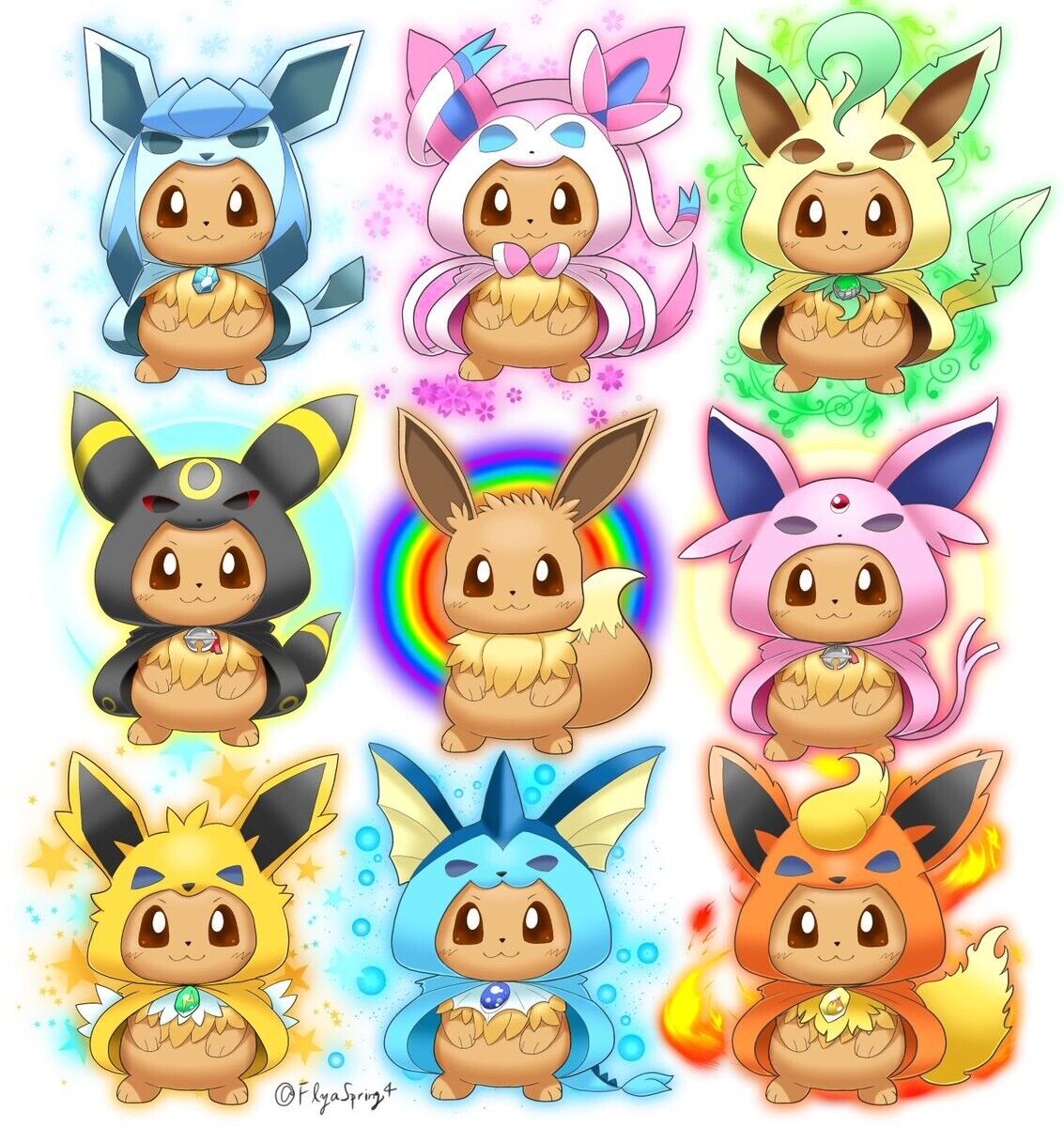 The Cutest Eevee Evolution!