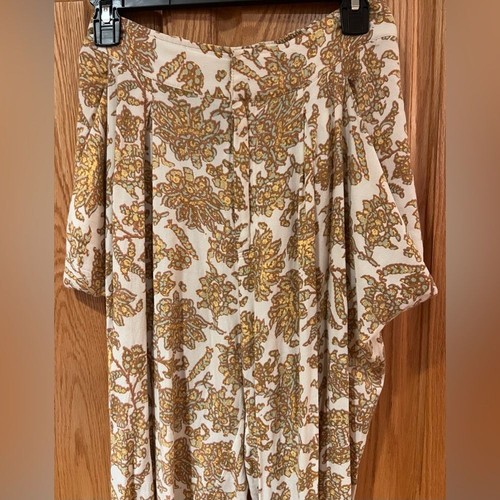 Free People Olympia Printed Harem Ballon High Rise Hose Boho Festival Gr. XS - Bild 3 von 11