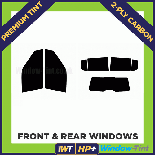For Skoda Fabia 5-door 2007-14 Carbon Pre Cut Window Tint Full 2-ply HP+ - Picture 2 of 10