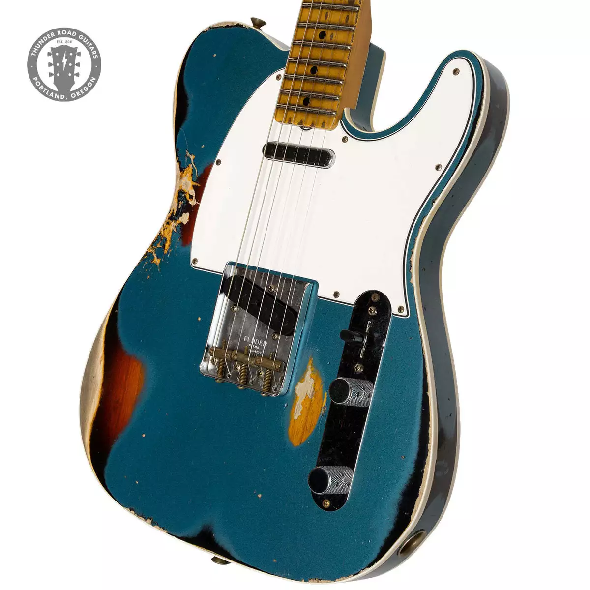 New Fender Custom Shop Limited Edition 65 Telecaster Custom Heavy Relic Ocean T