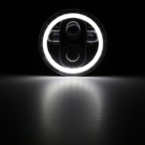 4PCS 5.75" 5-3/4 LED Headlights Hi/Lo Beam Angle Eyes for Chevy Impala El Camino - Foto 12 di 12
