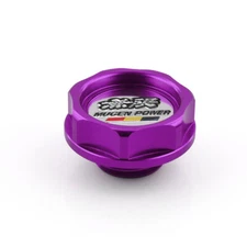 JDM Screw-In Mugen Oil Filler Cap Valve Cover For Honda Civic For Acura Purple