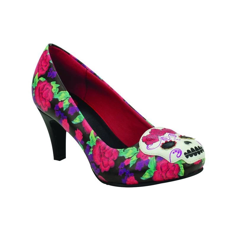 Escarpin tete top de mort