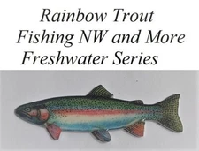  Rainbow Trout Hat or Lapel Pin - Freshwater Series