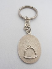 Bracket: 925 Silver Keychain - Riding - Horse - Horseback Riding - Riding