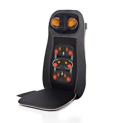 medisana MCN Shiatsu Massagesitzauflage Rücken und Nacken 3 Intensitätsstufen