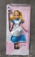 Classic Alice In Wonderland Doll Blue Dress Disney Store Great Gift 