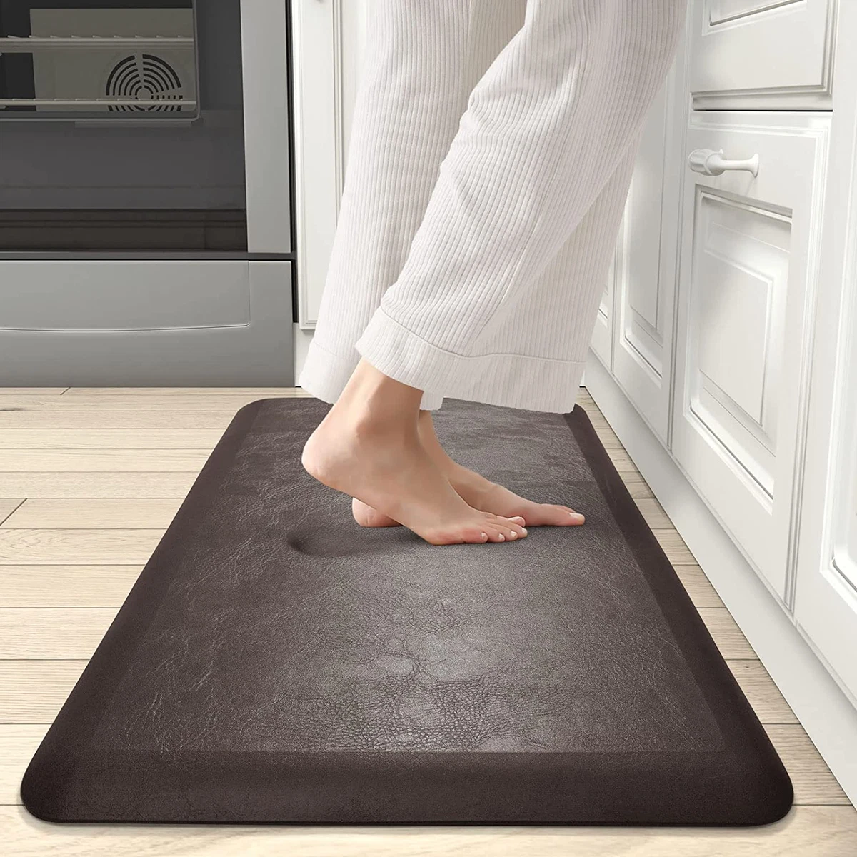 Kitchen Mat Cushioned anti Fatigue Comfort Floor Runner Rug for Standing  Desk Of