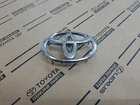 TOYOTA LOGO EMBLEM WITH STEERING WEEL 6.5 CM FOR TOYOTA VIGO REVO COROLLA ALTIS