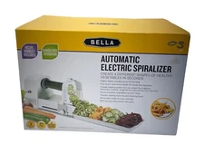 Bella Automatic Electric Spiralizer For Vegetables & Fruits Hands-Free Operation