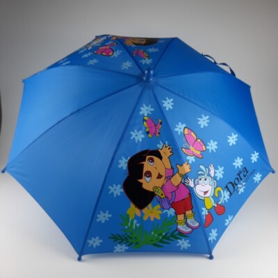Dora The Explorer Boots. Boots Monkey Butterflies Kids Umbrella Blue Nickelodeon