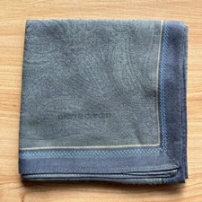 HANDKERCHIEF MEN'S VINTAGE PAISLEY BANDANA POCKET SQUARE COTTON 18" D229
