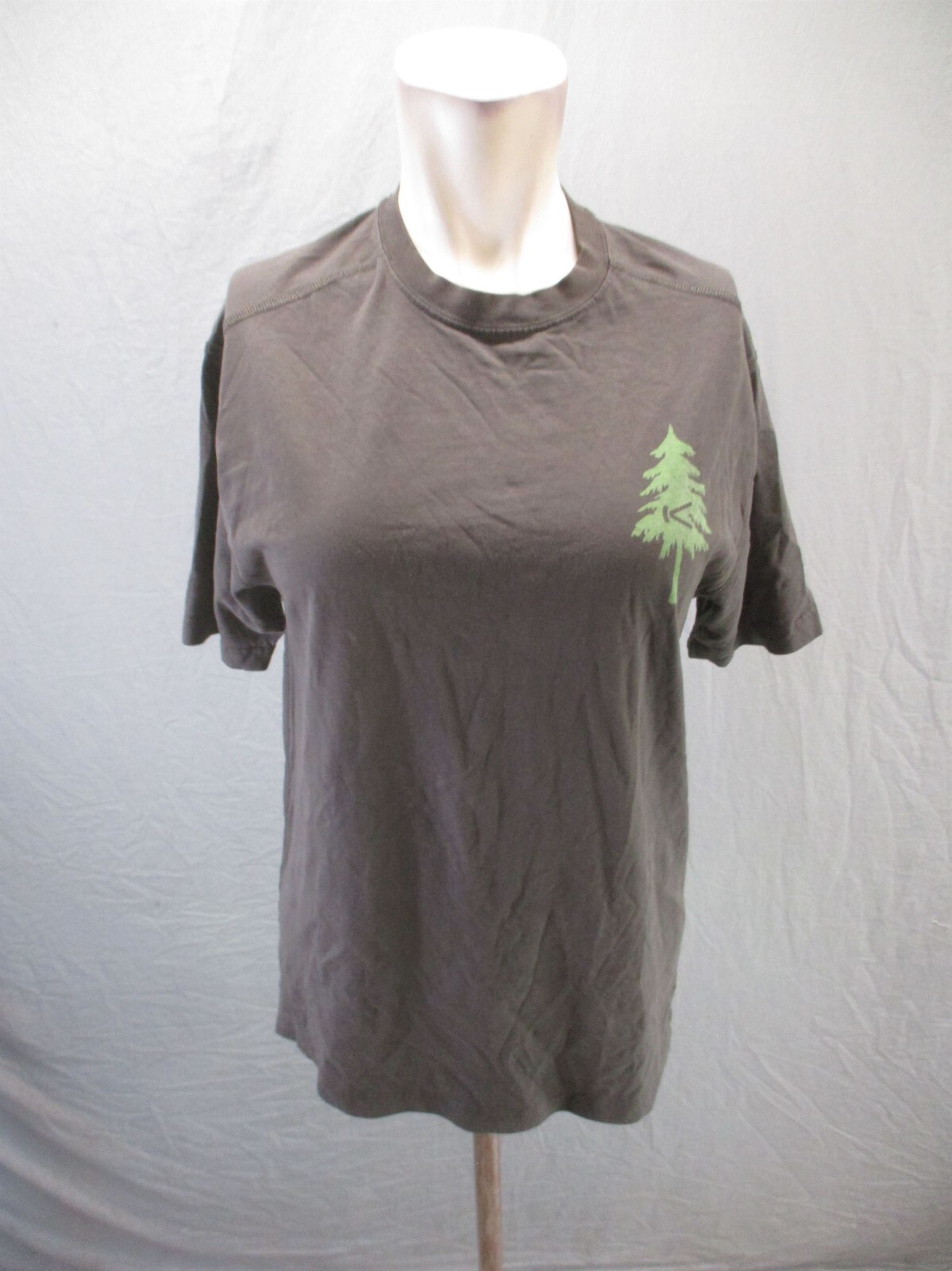 T shirt uomo KEEN taglia S grigia 100% cotone girocollo manica corta casual 221