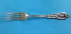Sterling Silver Wallace Rose Point 7” Long Dinner/Place Fork 46 Grams