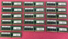 Lot of 16 Samsung 16GB 2Rx4 PC4-2400T PC4-19200 DDR4 2400 MHz 1.2V ECC RDIMM
