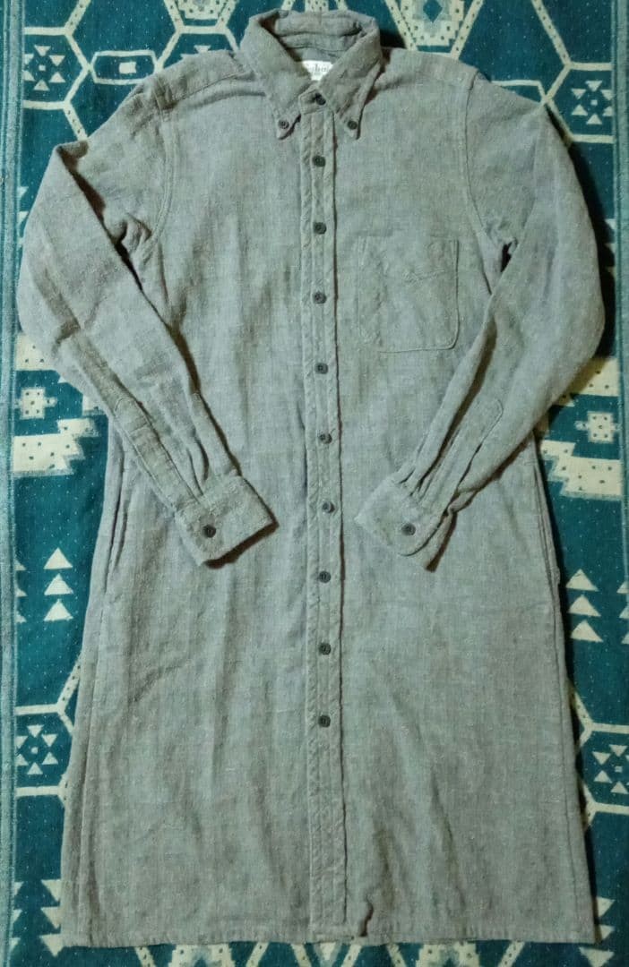 FWK by Engineered Garments Needles Gray Shirt Dre… - image 12