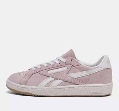 REEBOK BERRY/BERRY/WHITE CLUB C GROUNDS UK TENNIS SNEAKER