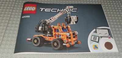 NUR Anleitung für Set: Lego 42088 Technic Set Cherry Picker Kran Hubarbeitsbühne