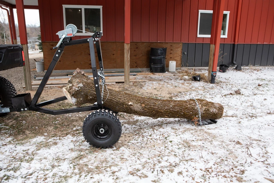 IMPACT IMPLEMENTS® Log Hauler for Tree Removal with ATV, UTV and Lawn Tractors - Image 2 of 4