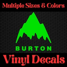 Burton Snowboards Decal Sticker - Ski, Snowboard, Freestyle X Games, Oakley