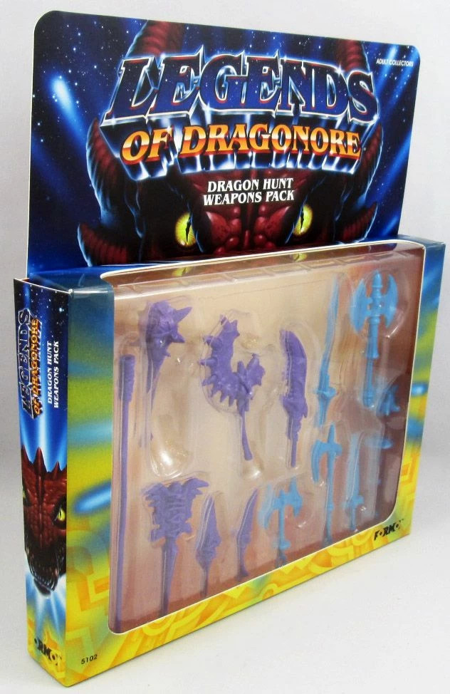 Dragon Hunt Weapons Pack Formo Toys : armes interchangeables en PVC rigide - 4