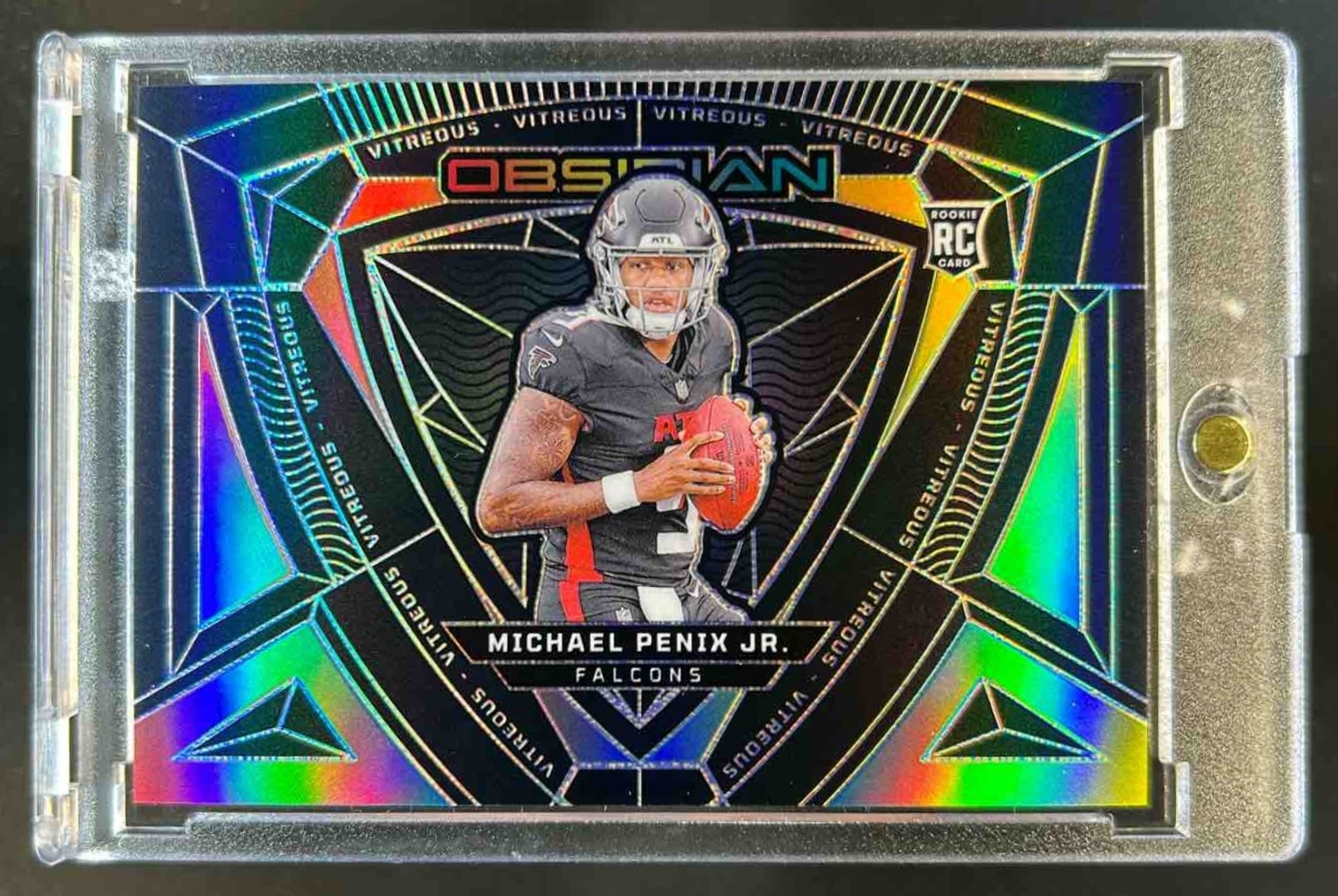 2024 Obsidian Michael Penix Jr. Vitreous RC Rookie #10 Falcons