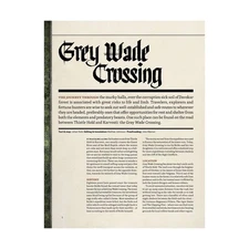 Modiphius Symbaroum Grey Wade Crossing Bag VG+/Mint