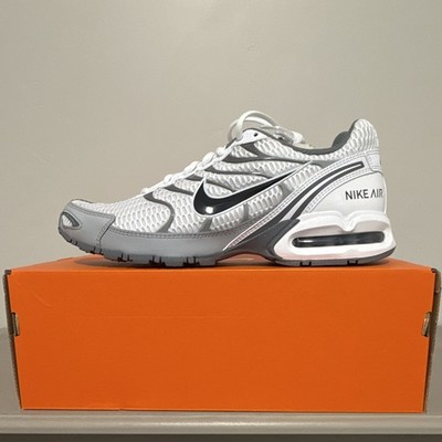 Nike Air Max Torch 4 Men s Low Top Lace-Up Sneakers White/Gray/Black 343846-100
