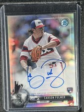 Fulmer, Carson - 2017 Bowman Chrome - Rookie - Autograph - 302/499