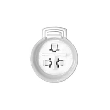 FEMALE ROUND CONNECTOR-3 FASTON MALE