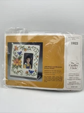 Creative Circle #1922 Picture Frame Kit "Birds and Blossoms"  4 x 4.5" New