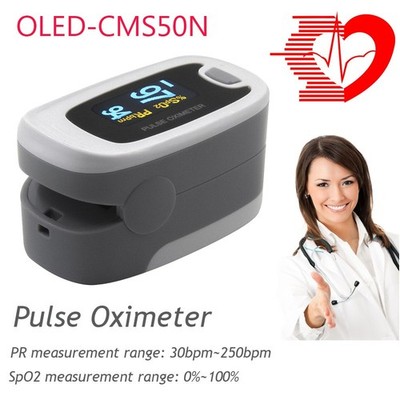 CONTEC CMS50NA FingerTip Blood Oxygen Pulse Oximeter SpO2 PR Meter USA Shipping