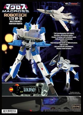 KitzConcepts Robotech Macross VF-1A Valkyrie Max Sterling 1/72 Maßstab Figur