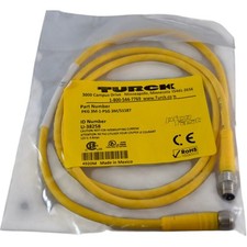 NEW TURCK PKG 3M-1-PSG 3M/S1587 Double Ended Cable Cordset 