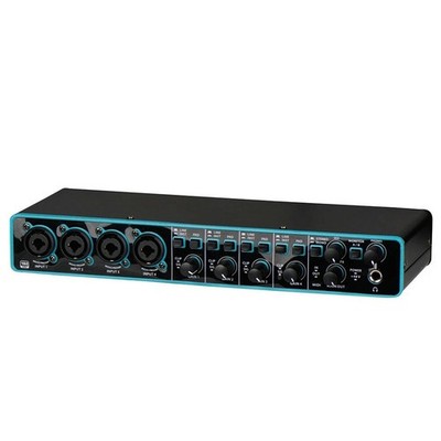 Professionelles USB Audio Interface mit Mikrofonvorverstärker für Gesang und A