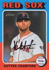 Kutter Crawford 2024 Topps Heritage #631 Boston Red Sox