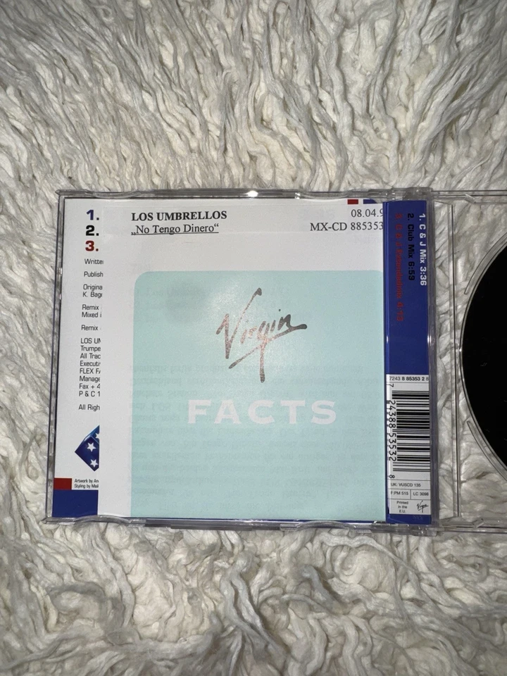 LOS UMBRELLOS - NO TENGO DINERO - CD - Bild 2 von 3