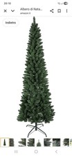 Slim Green Pine Christmas Tree 180CM Super Thick Realistic Umbrella Opening New