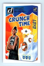 Jewell Loyd Las Vegas Aces 2025 Donruss Gold Press Proof Crunch Time Panini #2