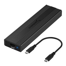Sabrent EC-SNVE USB 3.2 TYPE-C TOOL-FREE ENCL F/ M.2 PCIE NVME SATA SSD M.2 FF