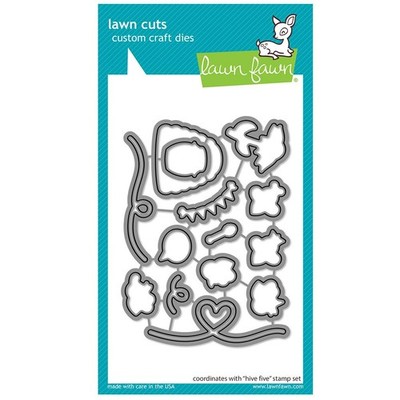 Hive Five Lawn Cuts Custom Craft Die