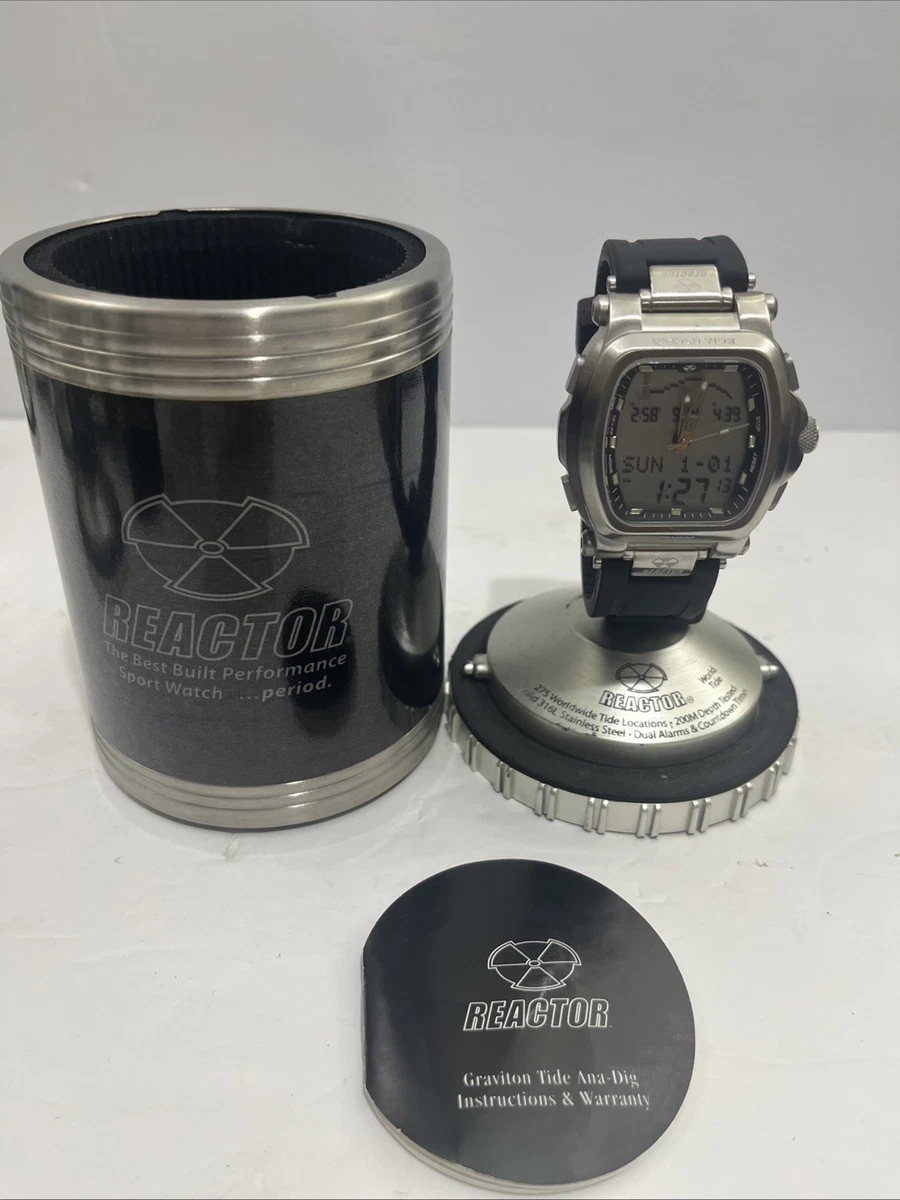Reactor Mother of Pearl Dial Watch - WORKING CONDITION - battery replaced Reactor Watches Quartz Battery Wristwatches for sale | eBay main image 2