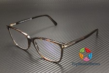 Tom Ford FT5842 B 052 Plastic Dark Havana 56 mm Women's Eyeglasses