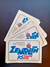 Vintage Lot Of 50 CZECH Beer Labels from the Communist Era - Original, Unused